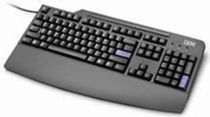 Actual product image Lenovo 73P5256, Pro Full-Size USB Keyboard - US English (US, Cable)