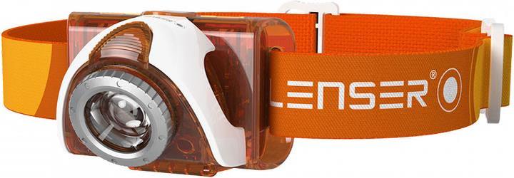 Produktbild Ledlenser SEO 3, LED Sport Stirnlampe, orange (100 lm)