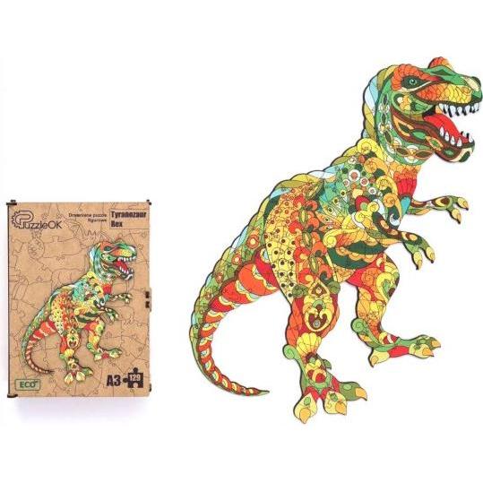 PuzzleOk Holzpuzzle Tyrannosaurus Rex PuzA3-00718