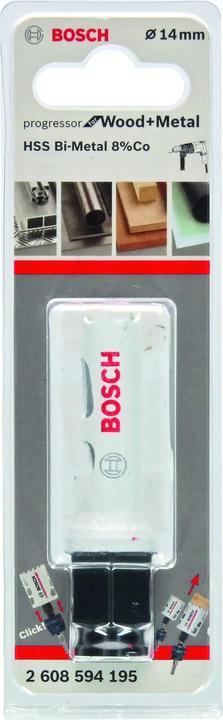 Immagine prodotto Bosch Professional Zubehör Progressore per legno e metallo (14 mm)