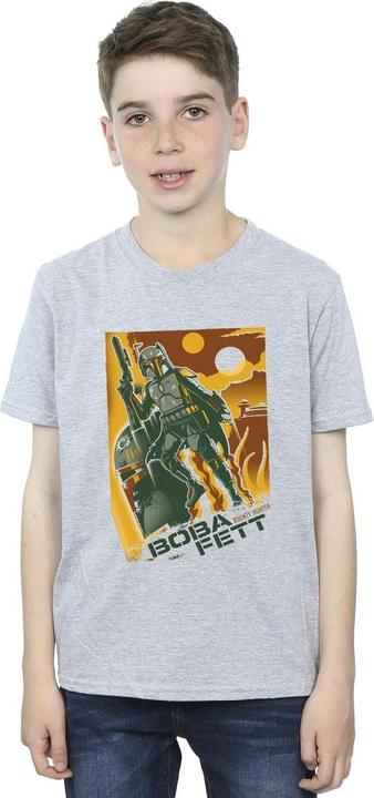 Produktbild Star Wars Boba Fett Collage TShirt Jungen (152, 158)