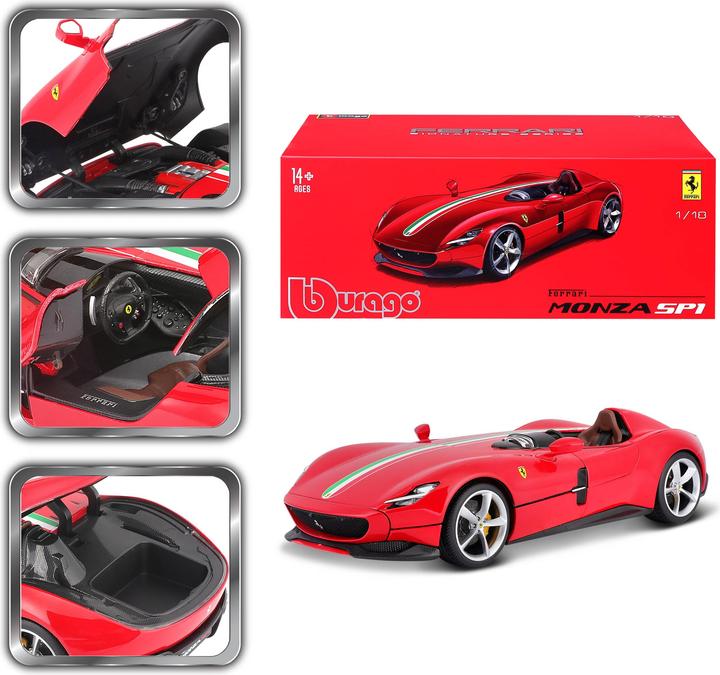 Actual product image Bburago Signature Monza SP1
