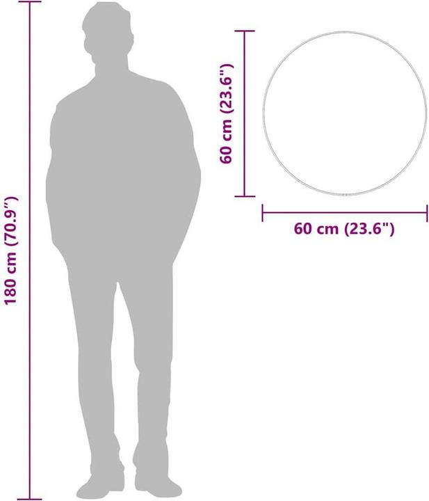 Actual product image vidaXL Beck (60 x 60 cm)