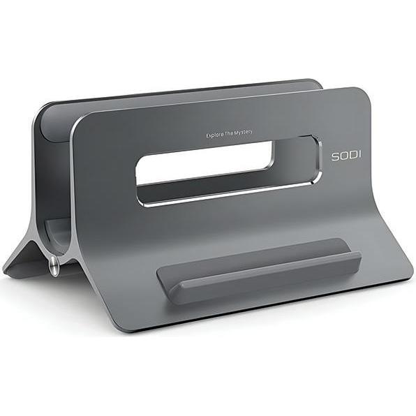 Sodi Stojak di MacBooka SMS-300 szary/grey, Supporto per notebook, Grigio