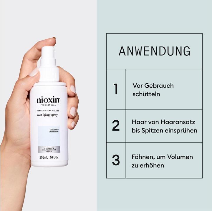 Actual product image Nioxin Root Lifting Spray (150 ml)
