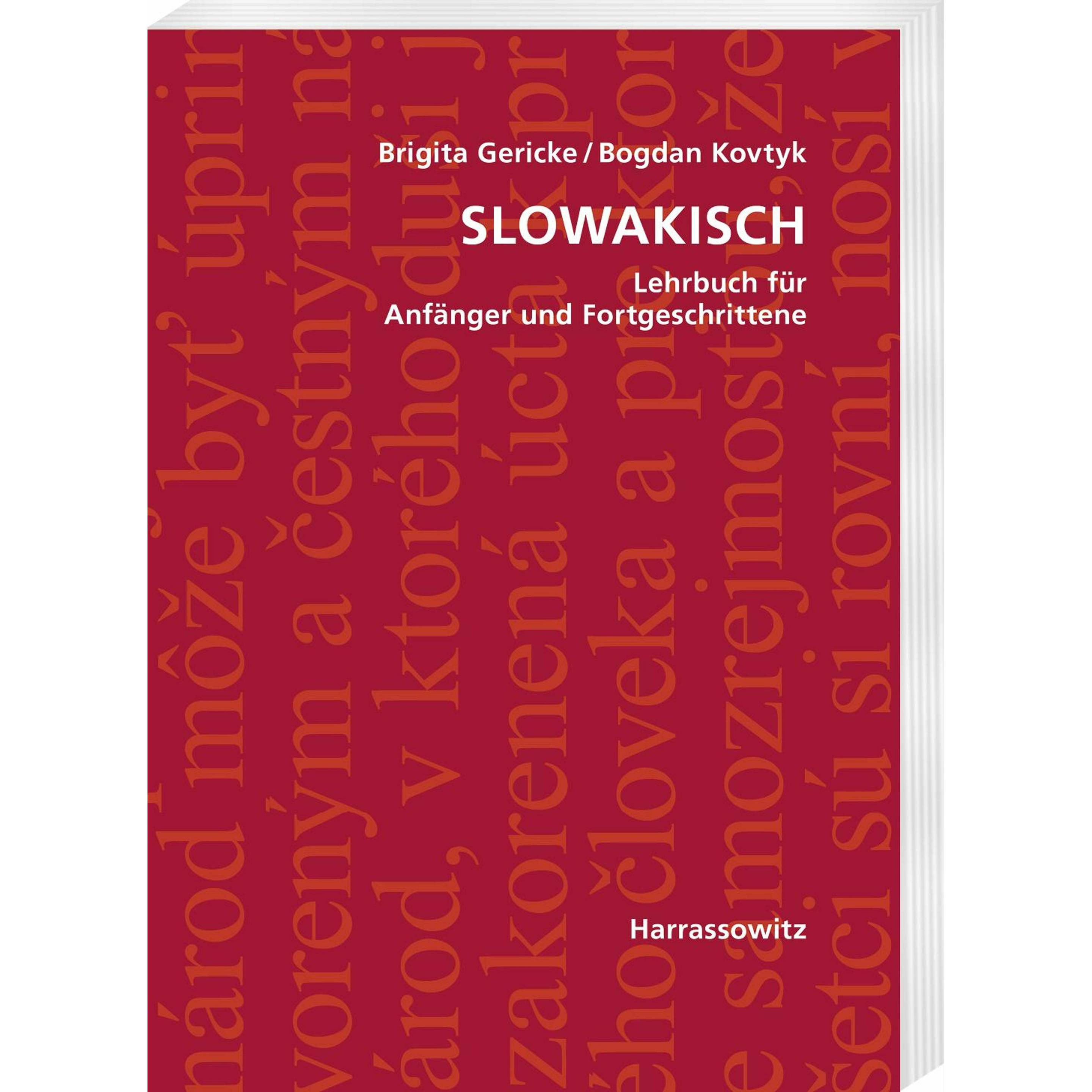 Slowakisch. Lehrbuch fr Anfnger und Fortgeschrittene, Schulbücher von Bogdan Kovtyk, Brigita Gericke