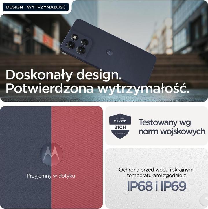 Actual product image Motorola Moto G86 (256 GB, Spellbound, 6.67", SIM + eSIM, 5G)