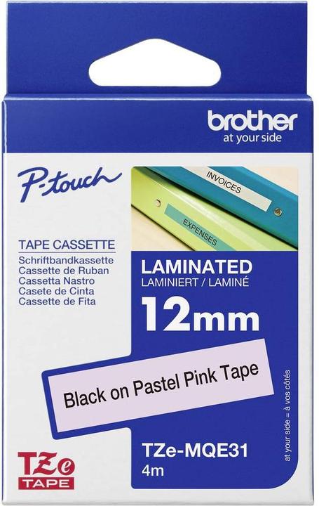 Brother TZe-MQE31 (1.20 cm, Pink)