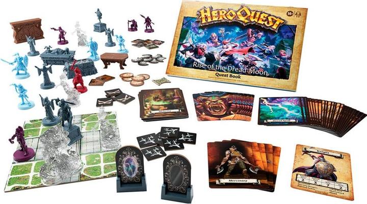 Actual product image Avalon Hill HeroQuest Board Game Expansion Rise of the Dread Moon Adventure Pack *English Version*.
