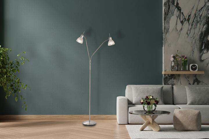Actual product image Nino Leuchten Floor lamp 2-light DAYTONA (430 lm, E14)