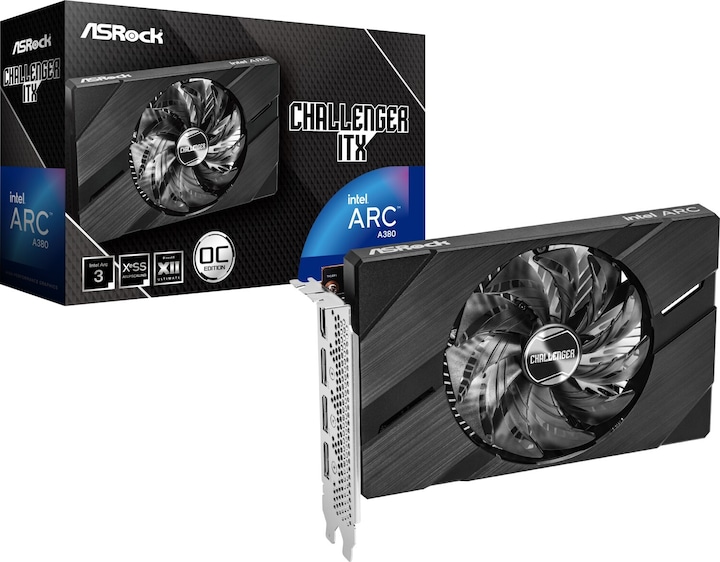 Actual product image AsRock Arc A380 Challenger ITX 6GB OC (6 GB)