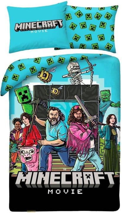 Halantex Minecraft Movie parure de lit Ver. 2 140 x 200 cm / 70 x 90 cm