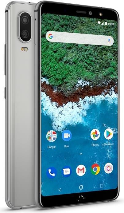 Produktbild BQ Aquaris X2 Pro (128 GB, Deep Silver, 5.65", Hybrid Dual SIM, 4G)