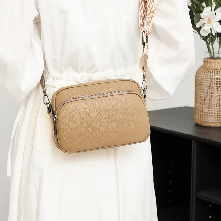 Produktbild Only-Bags.Store Echtes Leder Crossbody Tasche Schultertaschen Handtasche