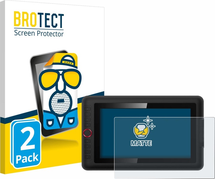 Productafbeelding BROTECT Antireflecterende schermbeschermer mat (2 Stuk, Kunstenaar 12 Pro)