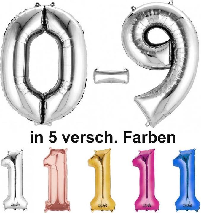 Actual product image Amscan Number 1