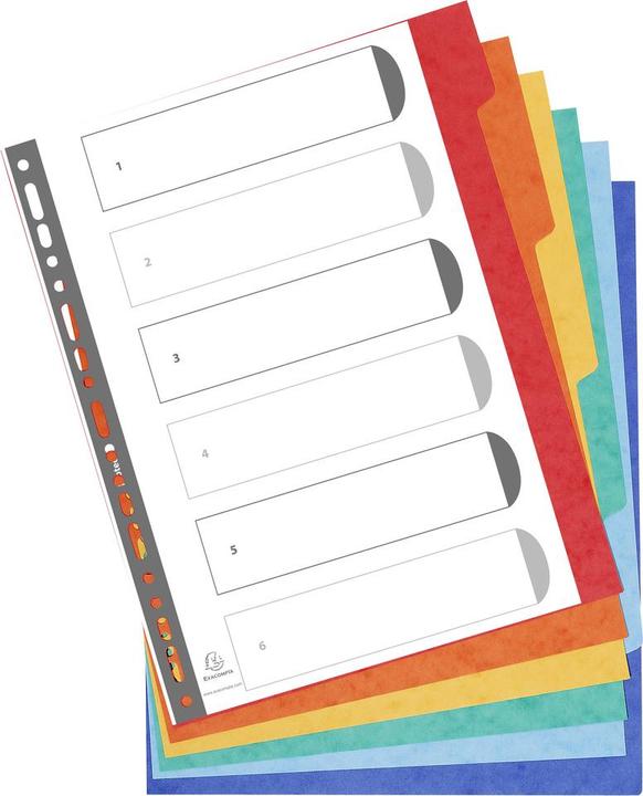 Produktbild Exacompta Blanko-Register - Karton