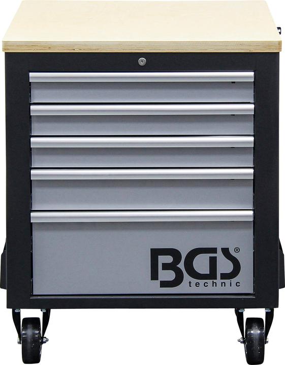 Produktbild BGS Werkstattwagen 2 x 5 Schubladen 1 Schrank leer (1 x)