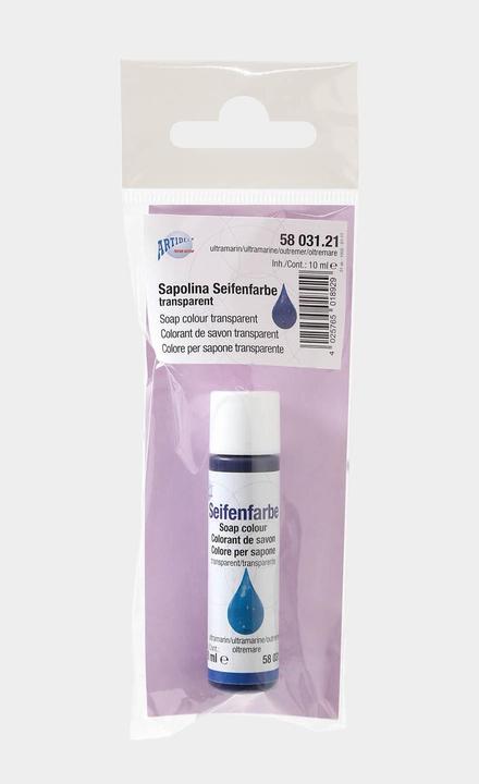 Actual product image Soap colour 10 ml, dark blue
