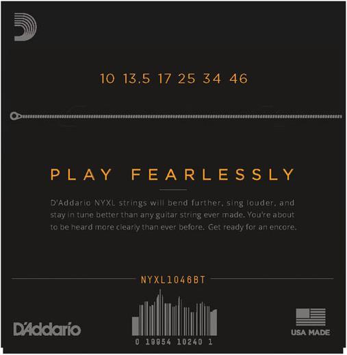 Produktbild D'Addario Nyxl1046bt (6 x, E-Gitarre, 0.05")