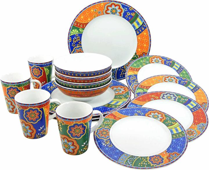 Produktbild CreaTable Crazy Boho (16 Stk.)