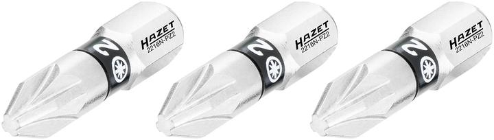 Actual product image HAZET Screwdriver Bit Set (Bit) (Cross Pozidriv PZ)