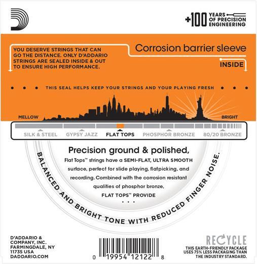 Produktbild D'Addario Eft15 (6x, Gitarre, 0.05")