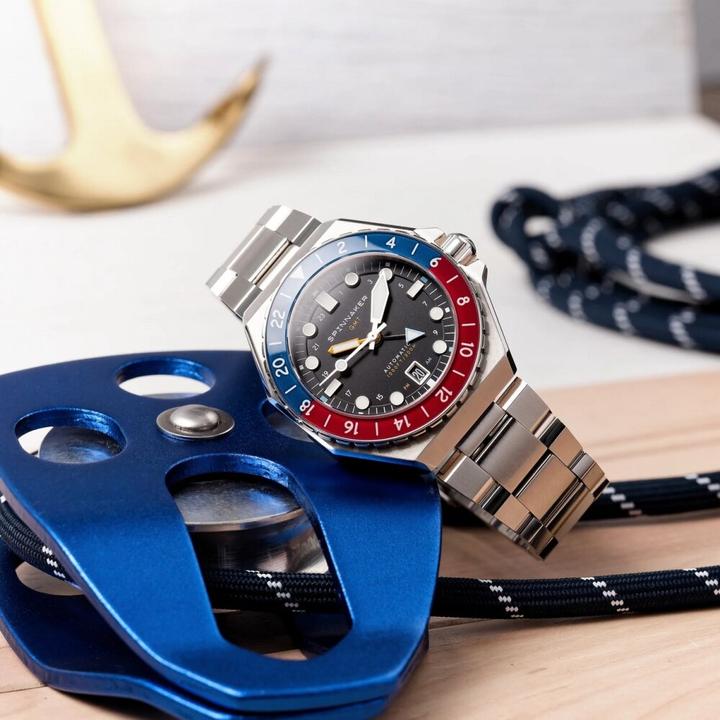 Produktbild Spinnaker SP-5119-44 Dumas Automatik GMT Herrenuhr 44mm 30ATM (Taucheruhr, 44 mm)