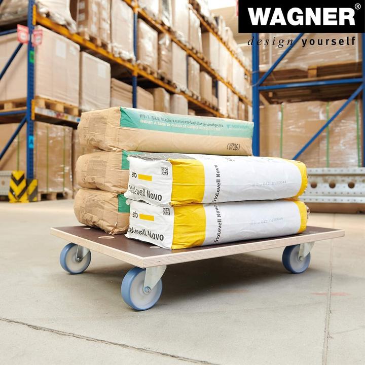 Produktbild Wagner System Transportroller aus Filmsiebdruckplatte (500 kg)