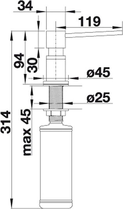 Immagine prodotto Blanco Lato