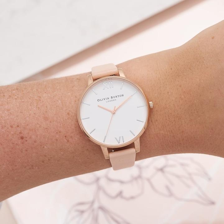 Image du produit Olivia Burton Cadran blanc (Montre analogique, 38 mm)