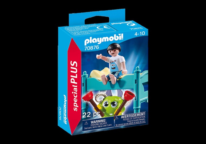 Image du produit Playmobil Enfant avec petit monstre (70876, Playmobil Special Plus)