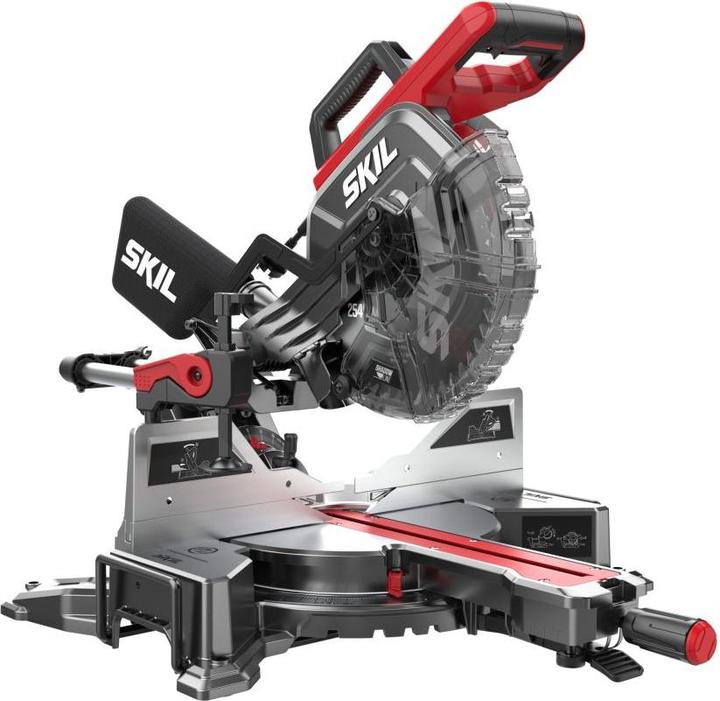 Skil BT1E1321AA Ablängsäge mit Zugfunktion und "doppelter Fase" und Schattenlinie 254mm 2000W