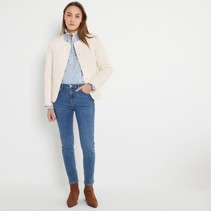 Actual product image La Redoute Collections Light quilted jacket with press studs (44)