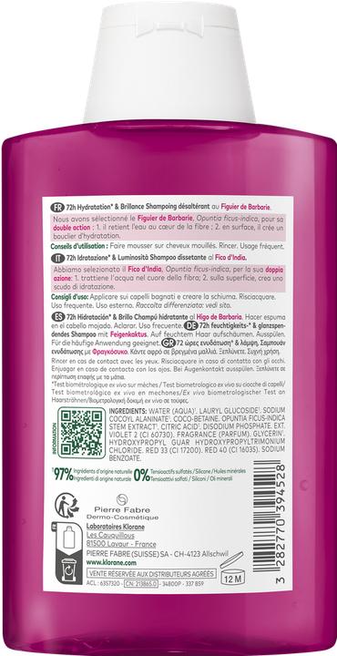 Produktbild Klorane Feigenkaktus (200 ml, Flüssiges Shampoo)