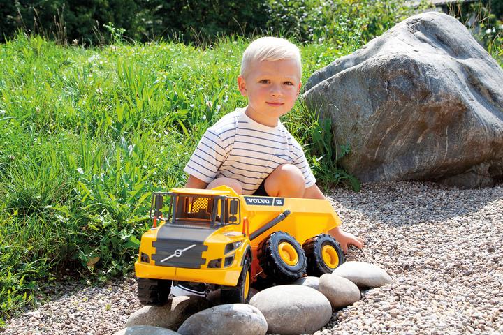 Image du produit Lena Tombereau articulé Volvo A25G dans une caisse Worxx