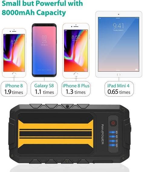 Produktbild RAVPower RP-PB007 Car Jump Starter (8000 mAh)