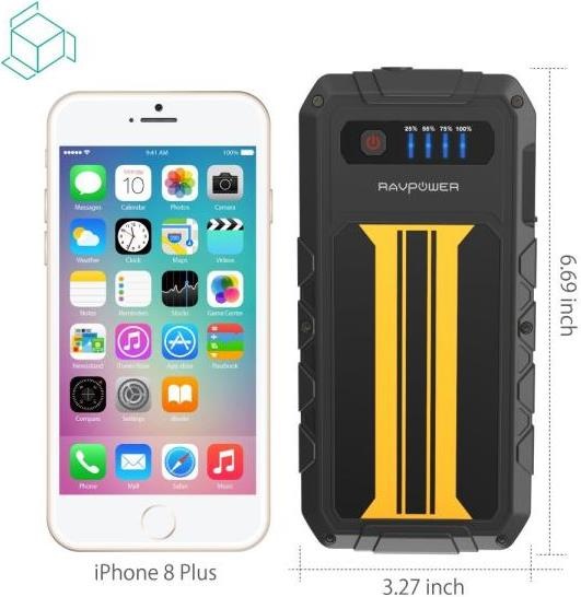 Produktbild RAVPower RP-PB007 Car Jump Starter (8000 mAh)
