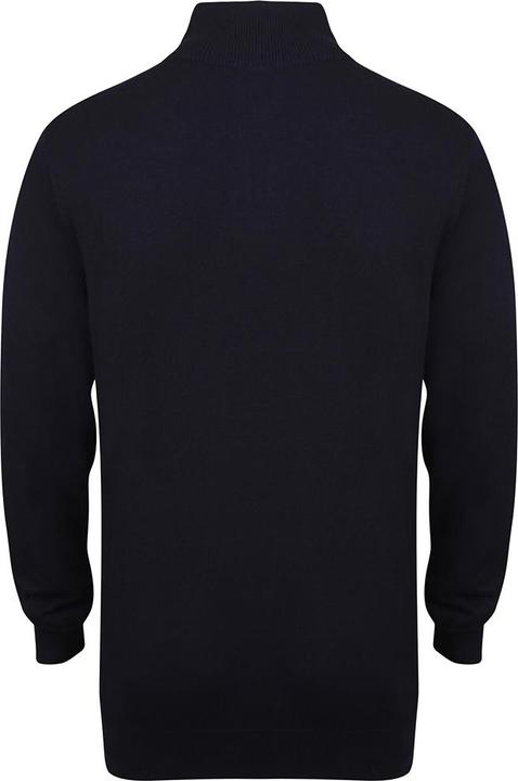Actual product image Henbury 14 zip long sleeve jumper (XS)