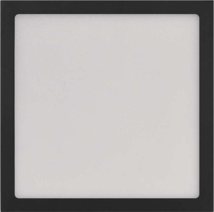 Actual product image Emos Surface-mounted LED light NEXXO, square, black, 12.5W, with Change CCT (1100 lm)