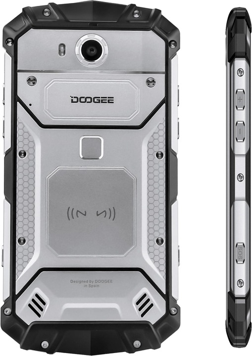Produktbild Doogee S60 (64 GB, Silver, 5.20", Hybrid Dual SIM, 21 Mpx, 4G)