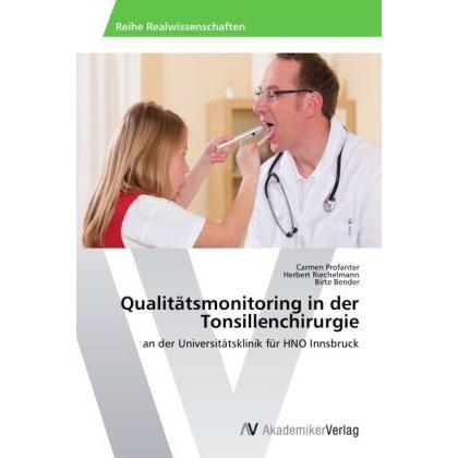 Qualitätsmonitoring in der Tonsillenchirurgie, Fachbücher