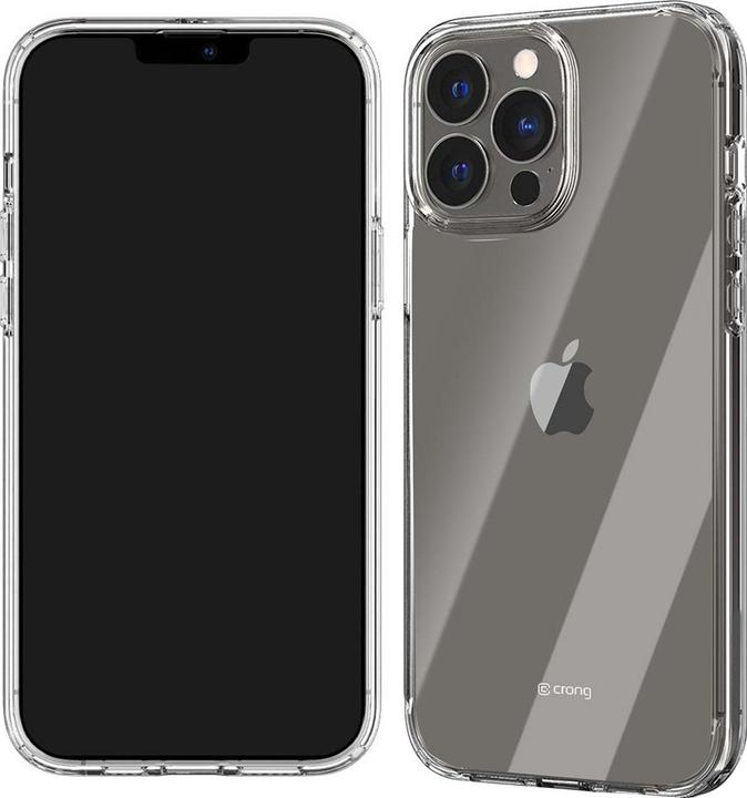 Actual product image Crong Crystal Slim Cover - Protective Case for iPhone 13 Pro Max (Transparent) (Apple iPhone 13 Pro Max)