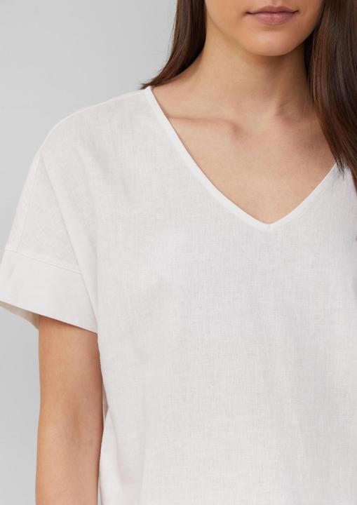Immagine prodotto S.Oliver T-Shirt T-Shirt im Fabricmix mit Leinenanteil (36)