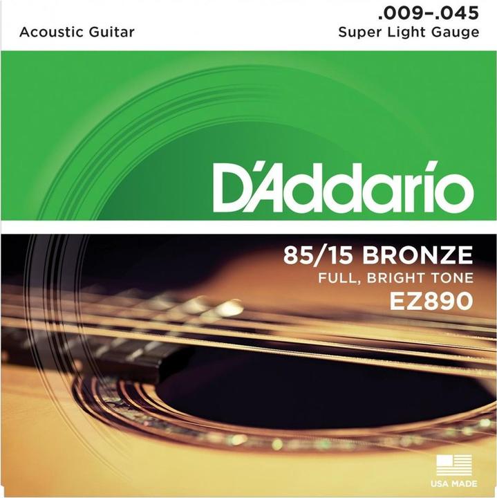 Actual product image D'Addario Ez890 (6x, Guitar, 0.05")