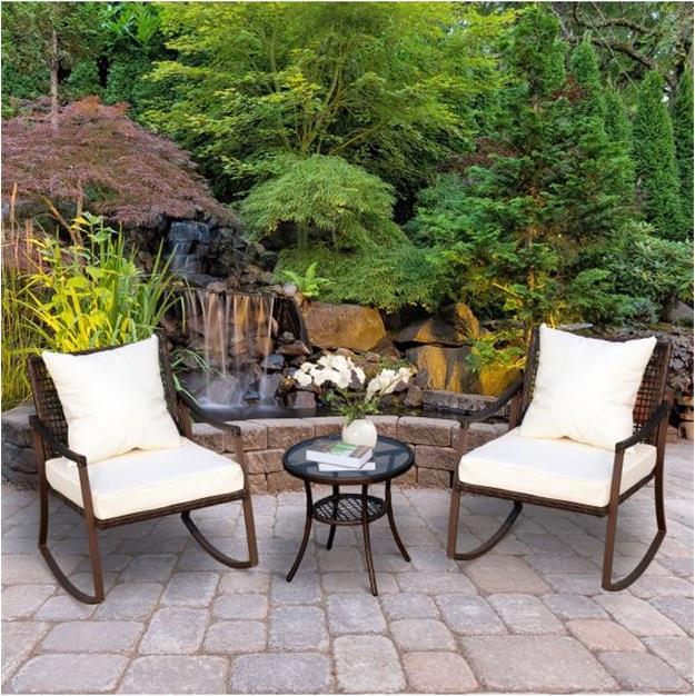 Produktbild Outsunny Schaukelstuhl