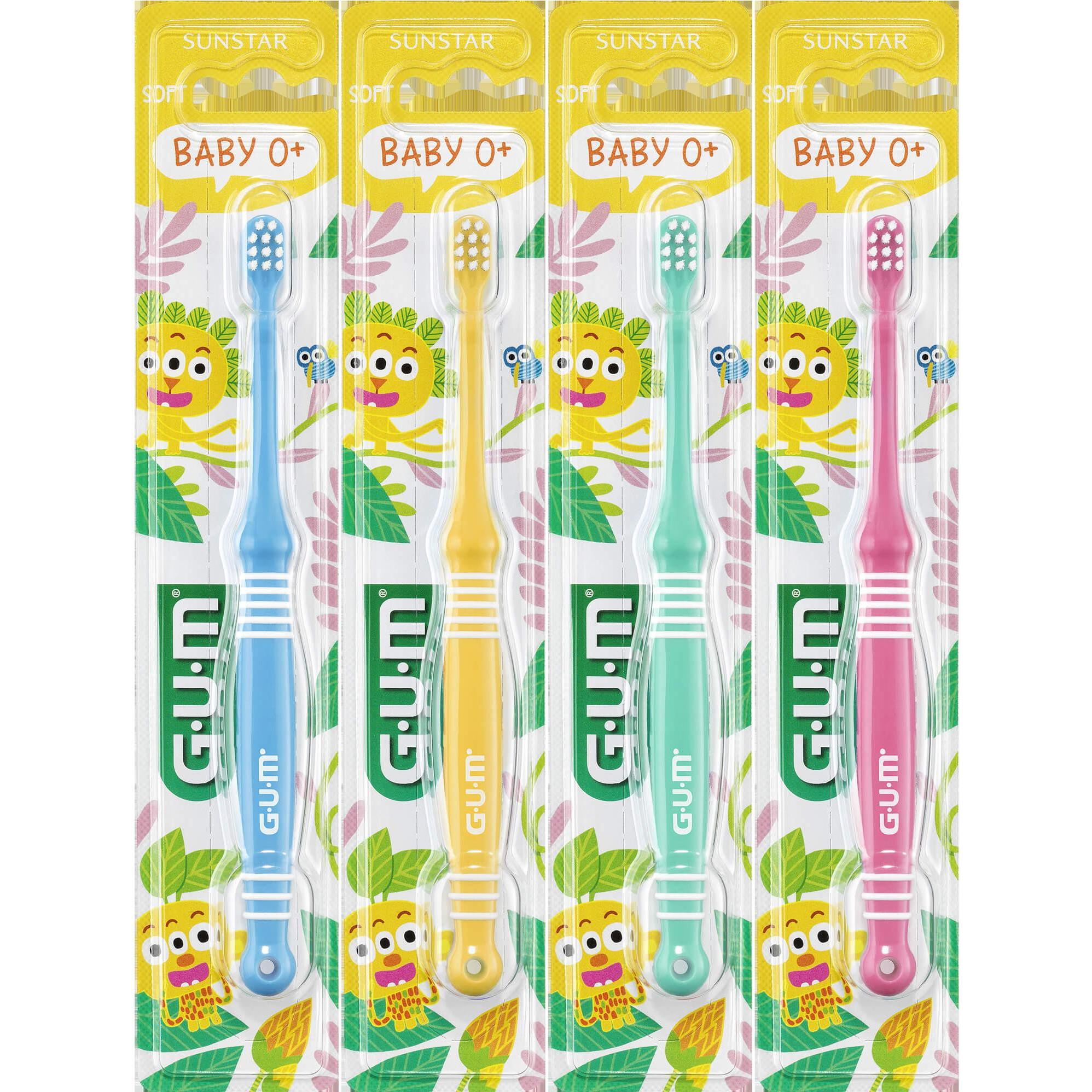 Sunstar Gum, Handzahnbürste, Gum Baby Zahnbuerste 0-2j, 1 St ZBU (1 x)
