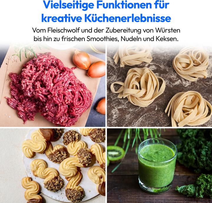 Actual product image Medion LIFE® 3-in-1 Digital Food Processor MD18430 (1200 W)