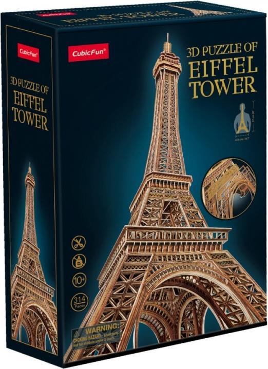 Dante 3D Puzzle Eiffel Tower 314el MC284H Cubic fun (314 pieces)
