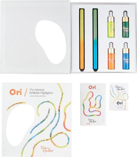 Produktbild Tom's Studio Leuchtstift Ori Duo Textmarker (2x)